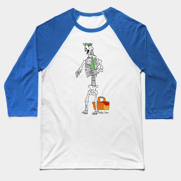 Bare Yogi Baseball T-Shirt by Harley Warren